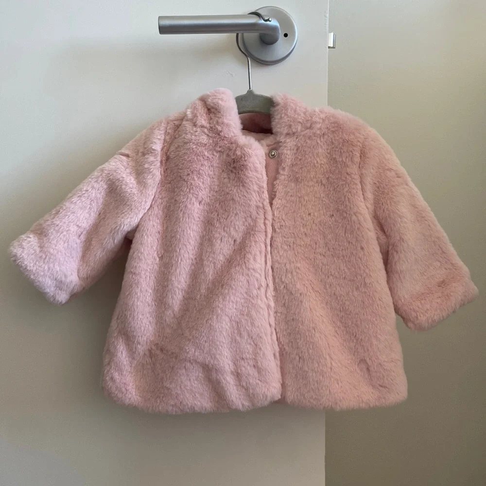 Old Navy Baby Faux Fur Coat